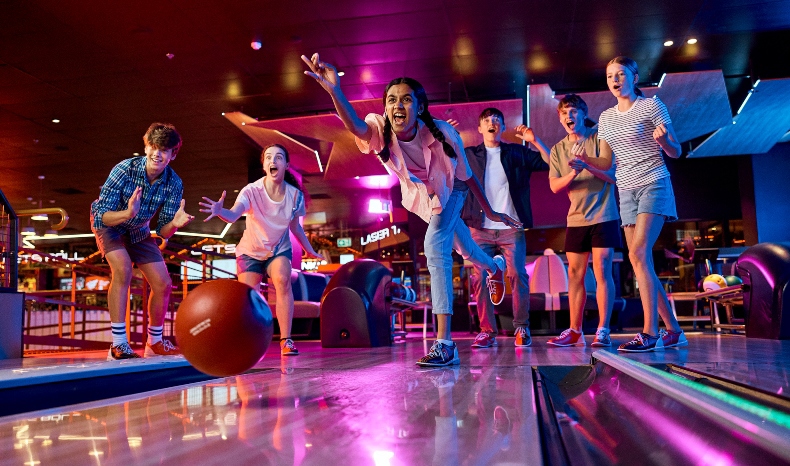 Teens Bowling