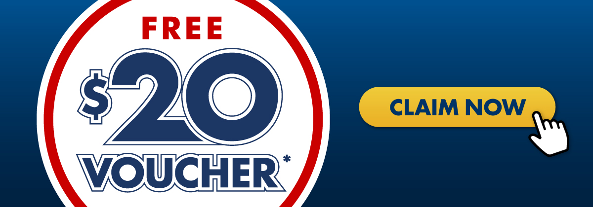 Free $20 voucher
